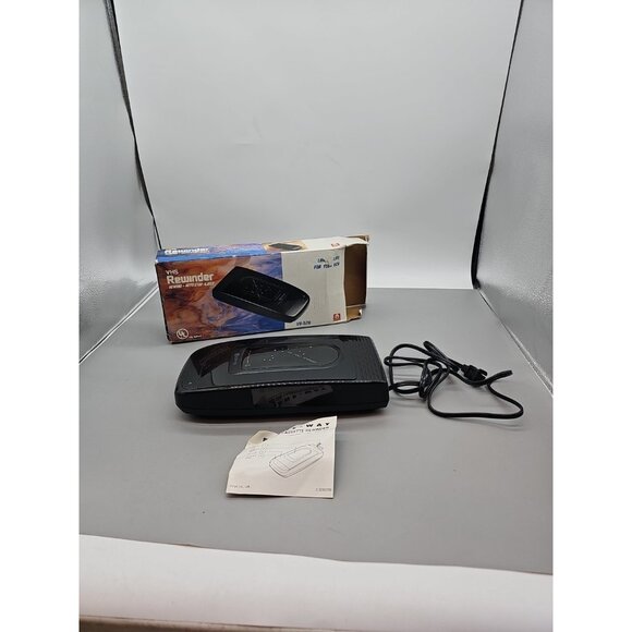 KINYO Video Rewinder VHS UV-520 In Original Packaging -black - Picture 1 of 5